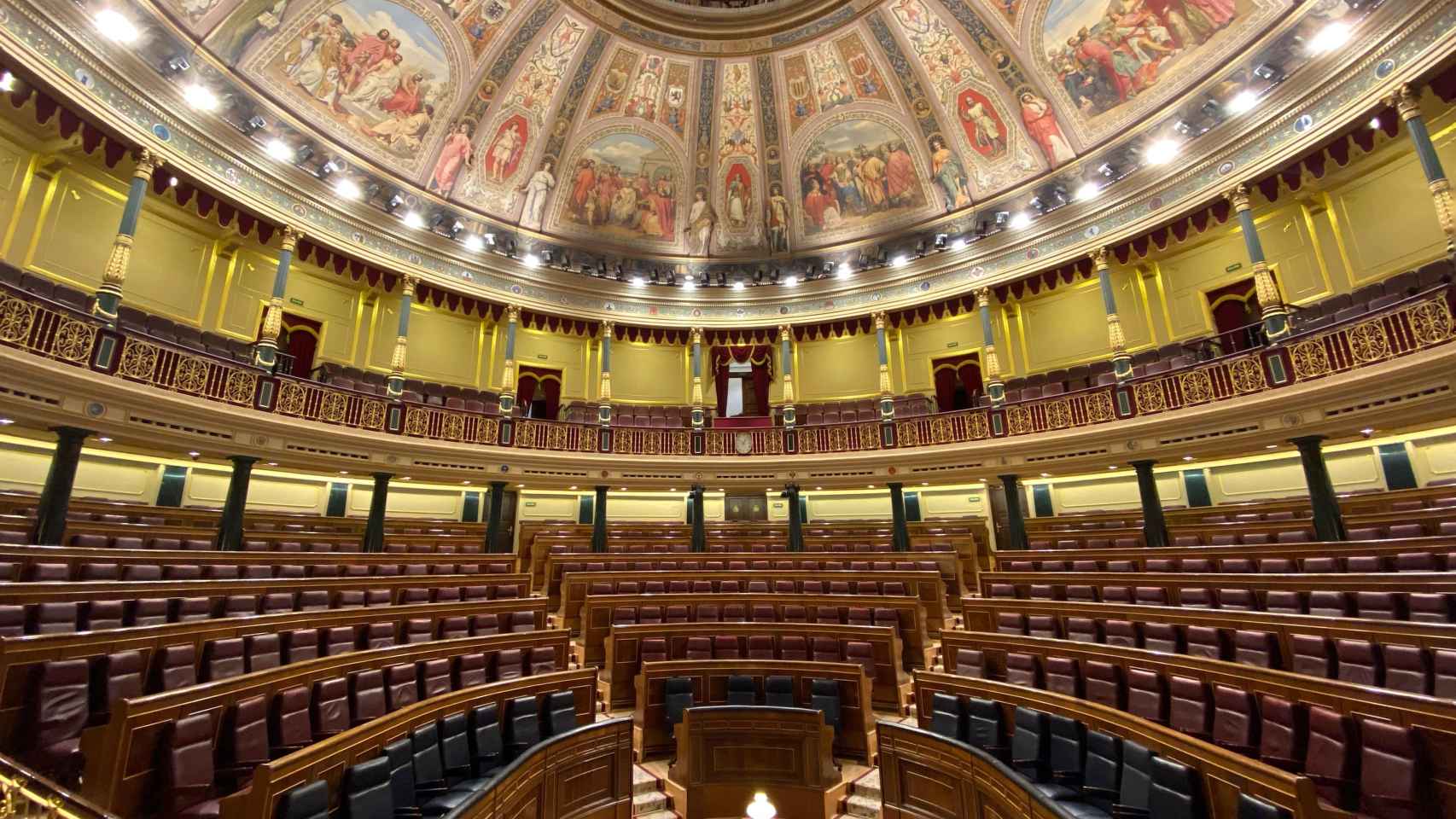 Vista general del Congreso de los Diputados, pilar de la democracia de España avalada por 'The Economist' / EUROPA PRESS