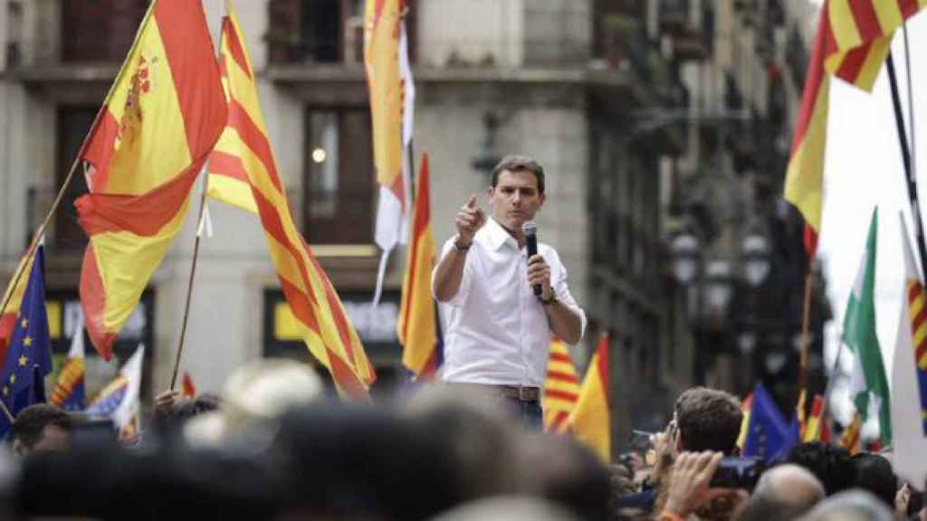 El líder de Ciudadanos, Albert Rivera, en Barcelona / ESPAÑA CIUDADANA