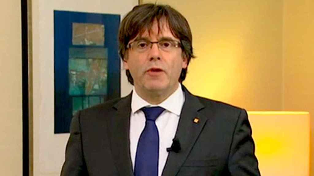 El expresidente de la Generalitat de Cataluña Carles Puigdemont desde Bruselas, Bélgica / CG