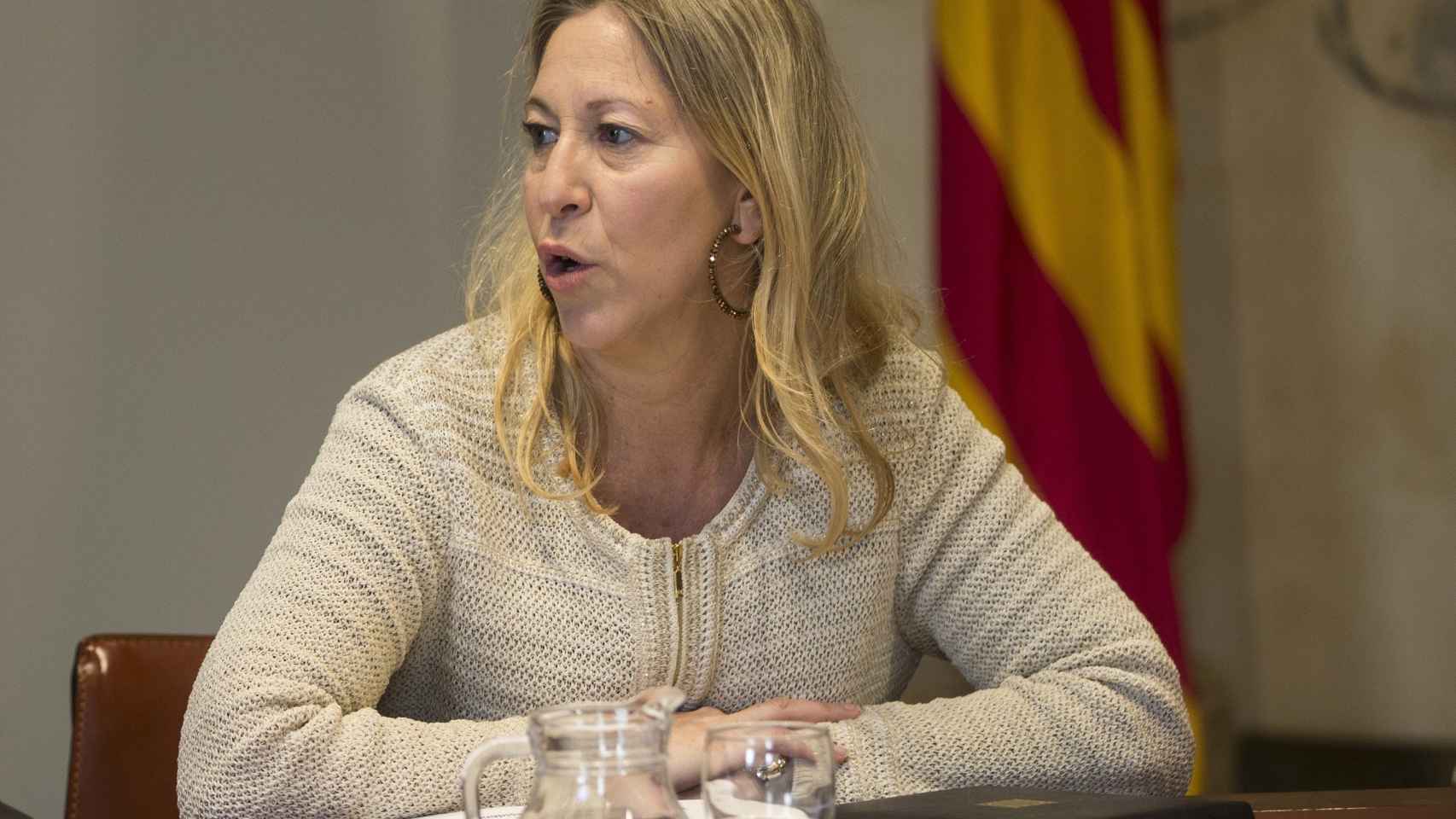 La consellera de la Presidencia y portavoz del Govern, Neus Munté