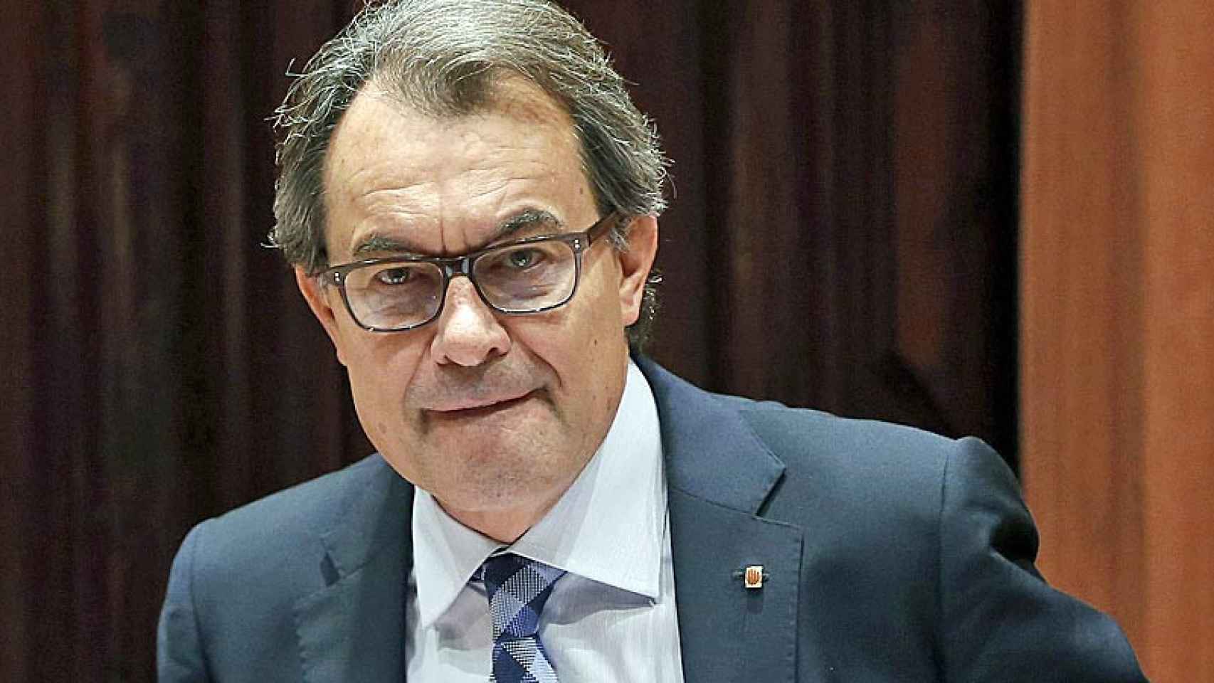 El presidente de la Generalitat en funciones, Artur Mas