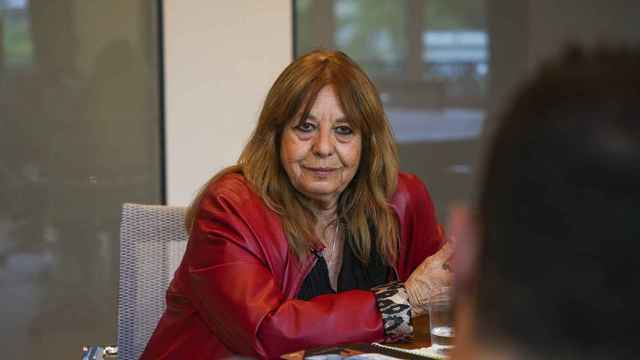 Nana de Juan en la entrevista con Crónica Global / LUIS MIGUEL AÑON