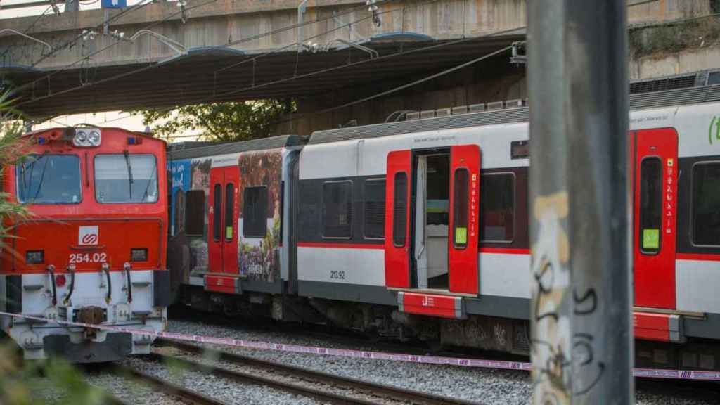 Trenes accidentados entre Sant Boi de Llobregat y Molí Nou / EUROPA PRESS