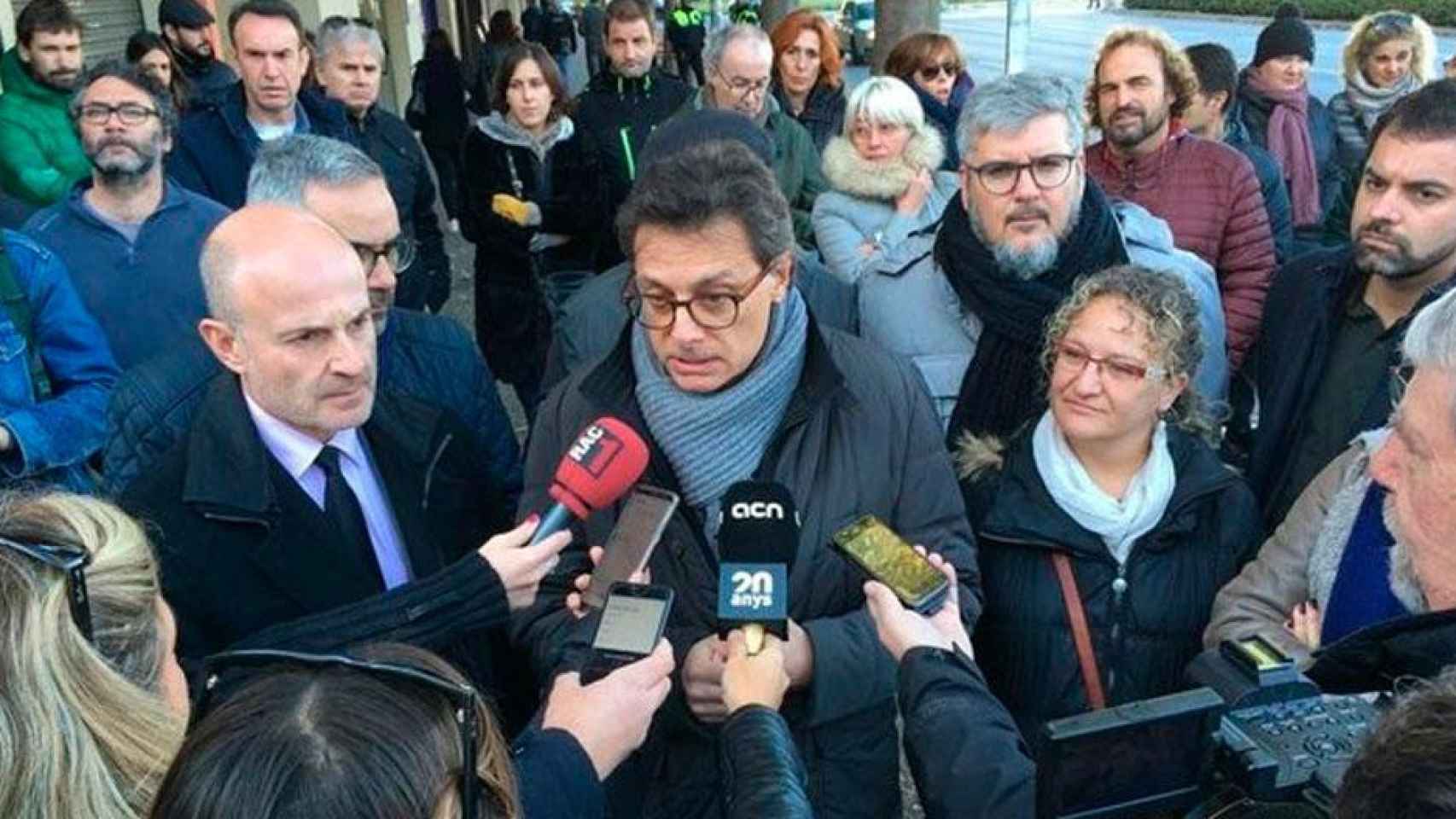 Jaume Ricart, el concejal ERC que ha comparecido ante la Guardia Civil por cortar la AP-7 / ERC