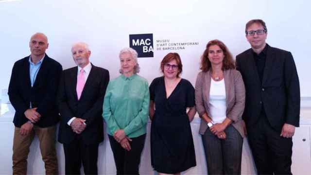 Los galeristas catalanes durante los premios GAC / EUROPA PRESS