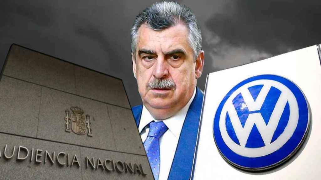 El juez Moreno, entre la Audiencia Nacional y Volkswagen | Fotomontaje CG