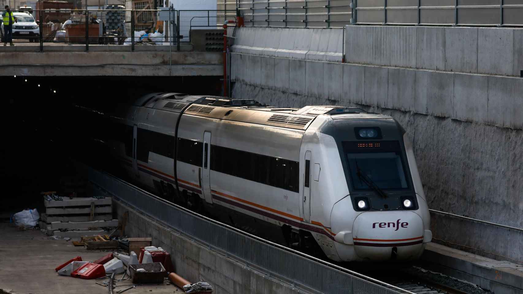 La red ferroviaria, donde actuaba el cártel que ha sido sancionado por la CNMC / EP