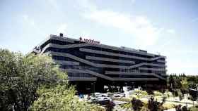 Vista de la sede de la compañía Vodafone en Madrid / EP