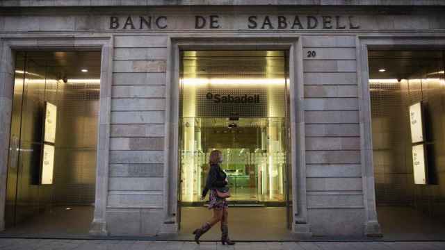 Sede histórica del Banc Sabadell / DAVID ZORRAKINO