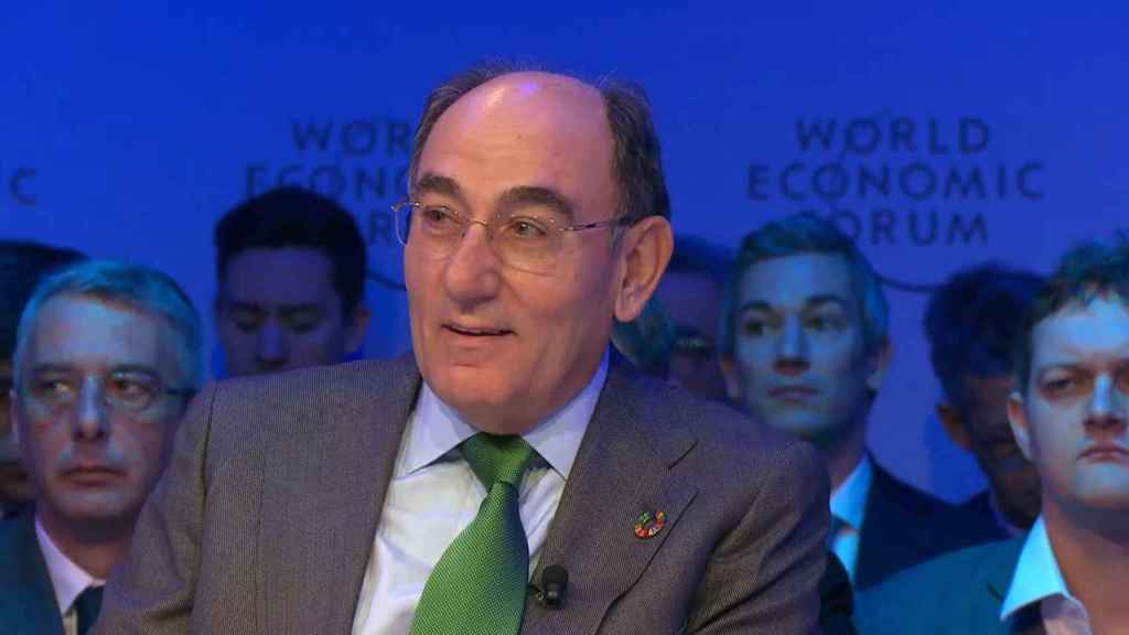 Ignacio Galán, presidente de Iberdrola, en el foro económico celebrado recientemente en Davos / IBERDROLA