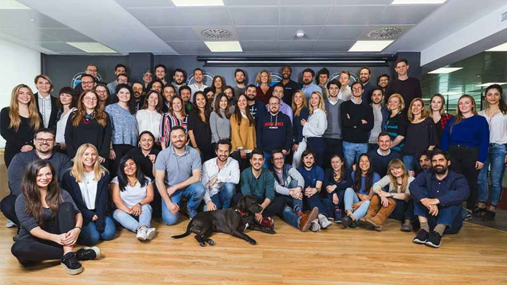 El equipo de TravelPerk en una imagen de archivo / CG