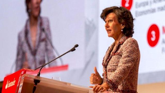 Ana Botín, presidenta de Banco Santander, en una imagen de archivo / EFE