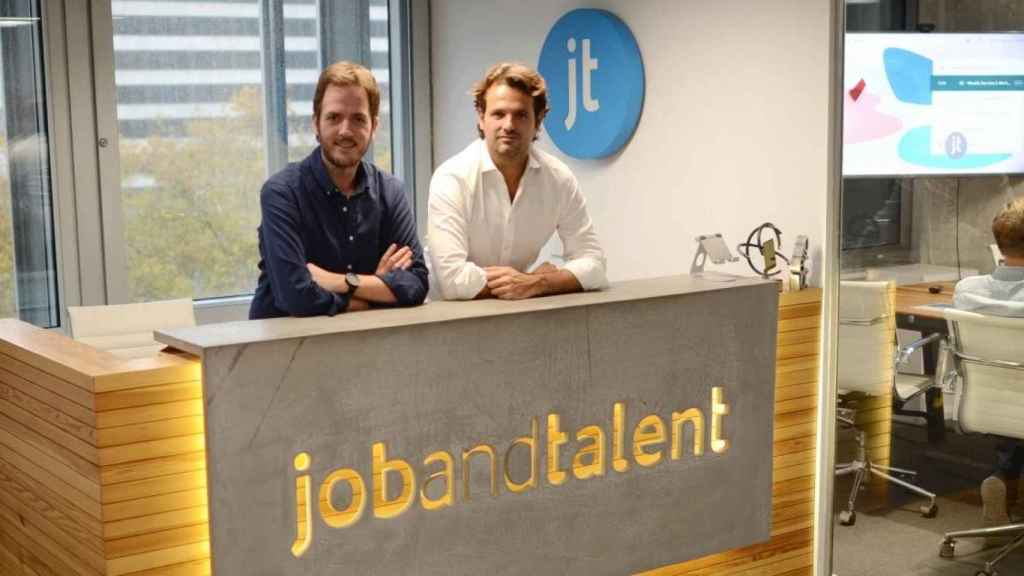 Los fundadores de JobandTalent Felipe Navío (i.) y Juan Urdiales (d.) / CEDIDA