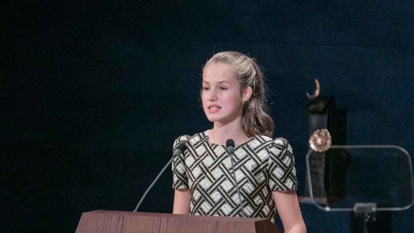 La Princesa de Asturias durante la ceremonia de entrega de los Premios Princesa de Asturias 2021 /EP