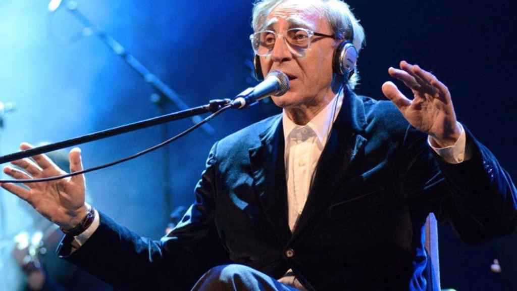 El cantante italiano Franco Battiato, uno de los músicos más importantes de Europa / EP