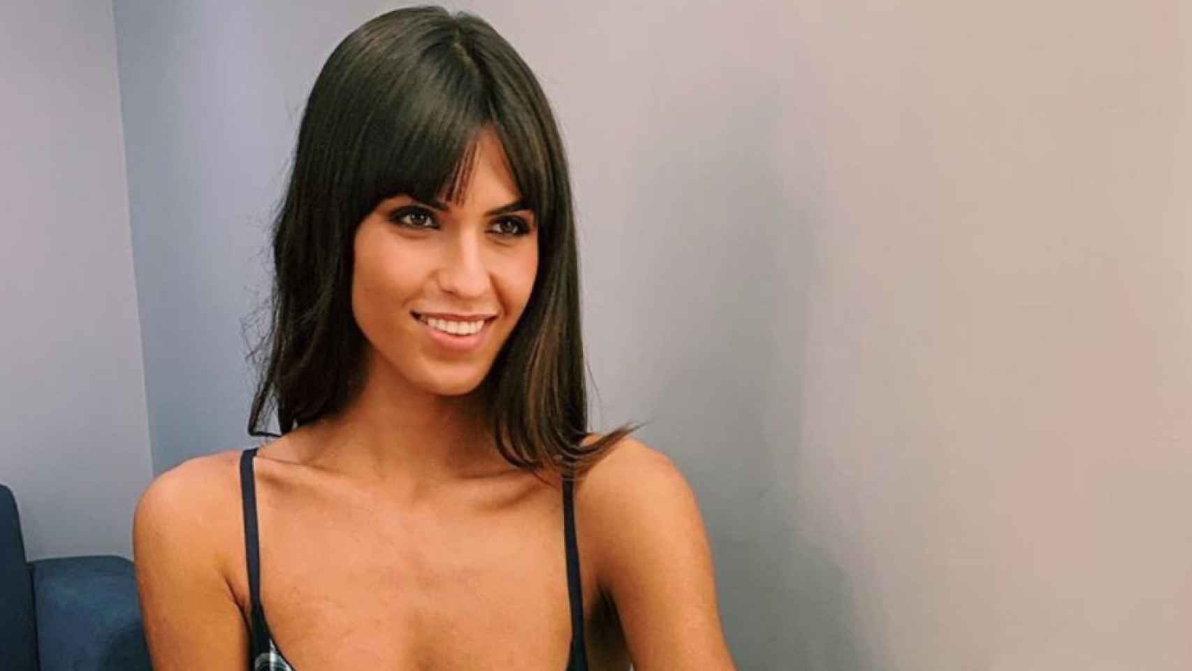 Sofía Suescun se pone un sujetador para ir a trabajar a Telecinco / INSTAGRAM