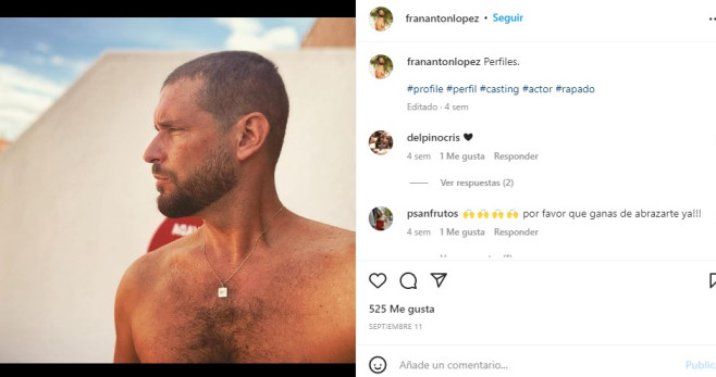 Publicación de Fran Antón López / INSTAGRAM