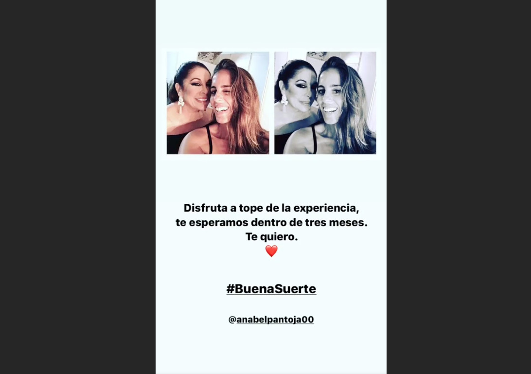 Isabel Pantoja dedica unas palabras a su sobrina, Anabel Pantoja / INSTAGRAM