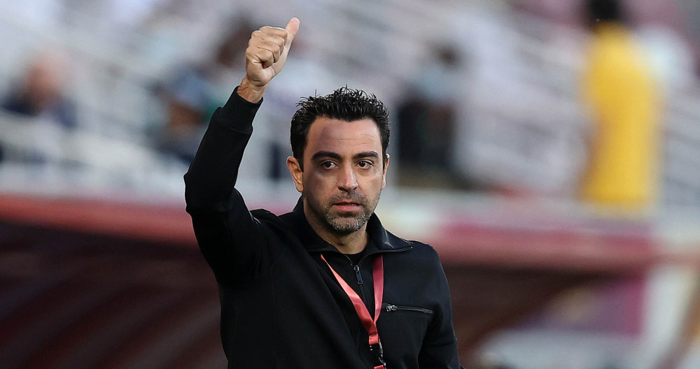 Xavi Hernández en la final de la Copa Príncipe 2020 / Al Sadd