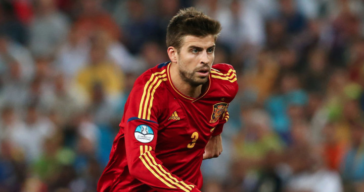 Una foto de Gerard Piqué con la selección española / EFE