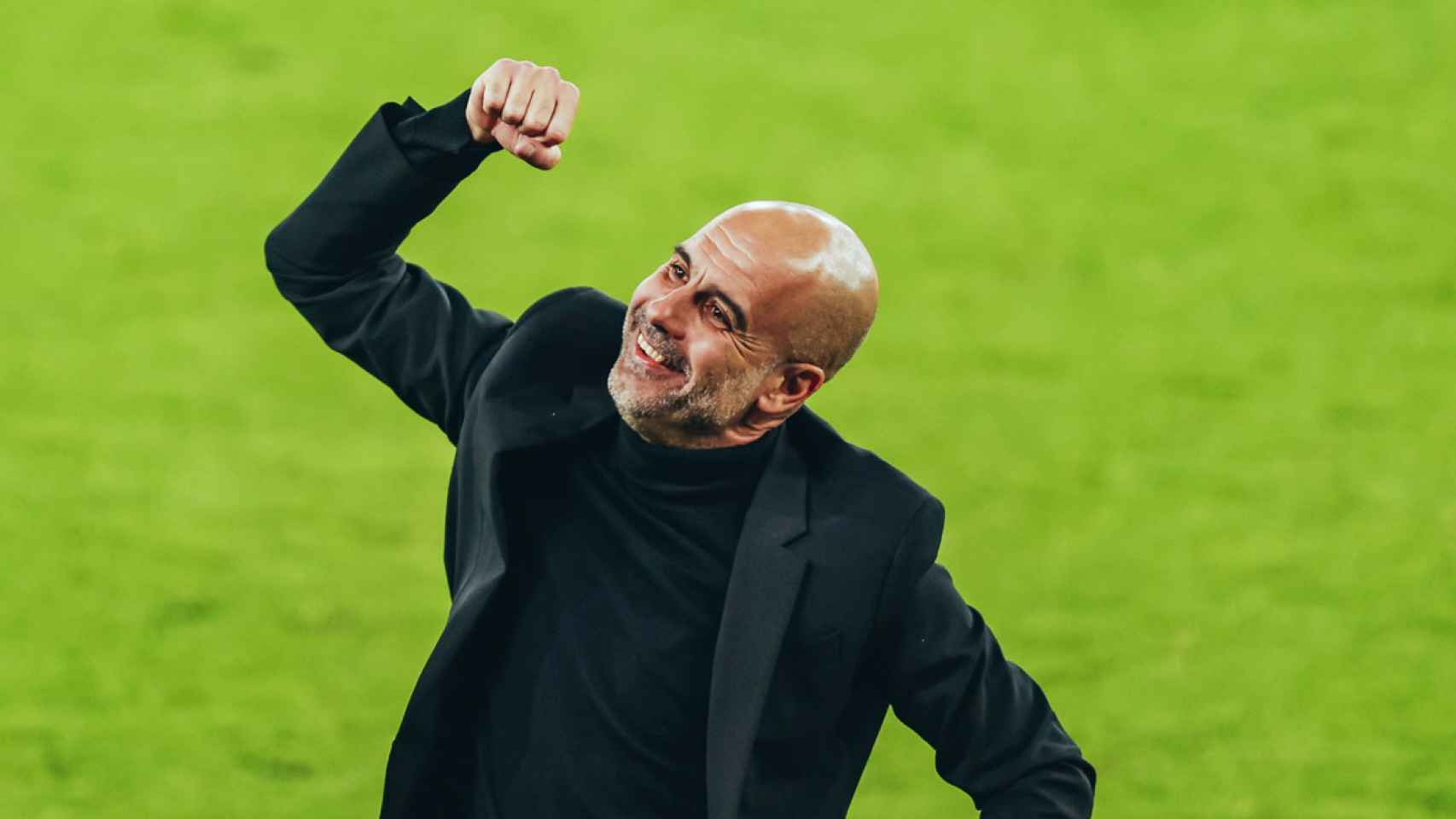 La enorme alegría de Pep Guardiola al derrotar al Real Madrid en semifinales de Champions / MANCITY