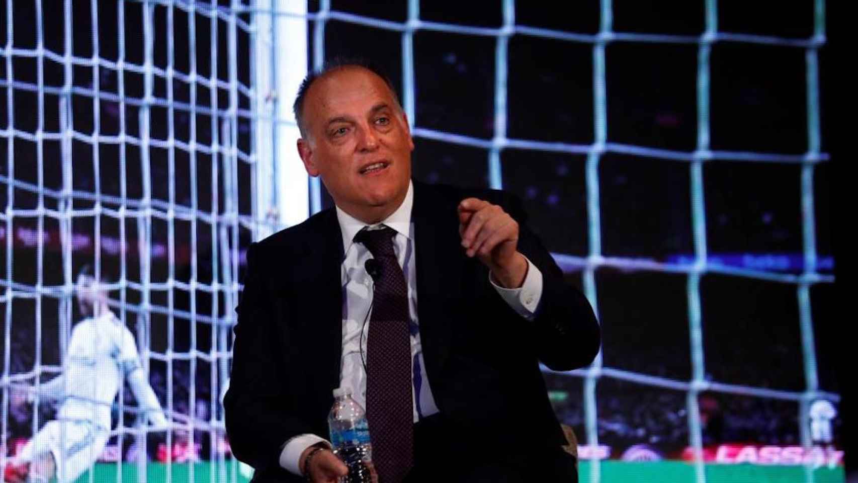 Una foto de Javier Tebas, presidente de La Liga / EFE