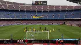 El Barça, en el partido contra Las Palmas a puerta cerrada | FCB