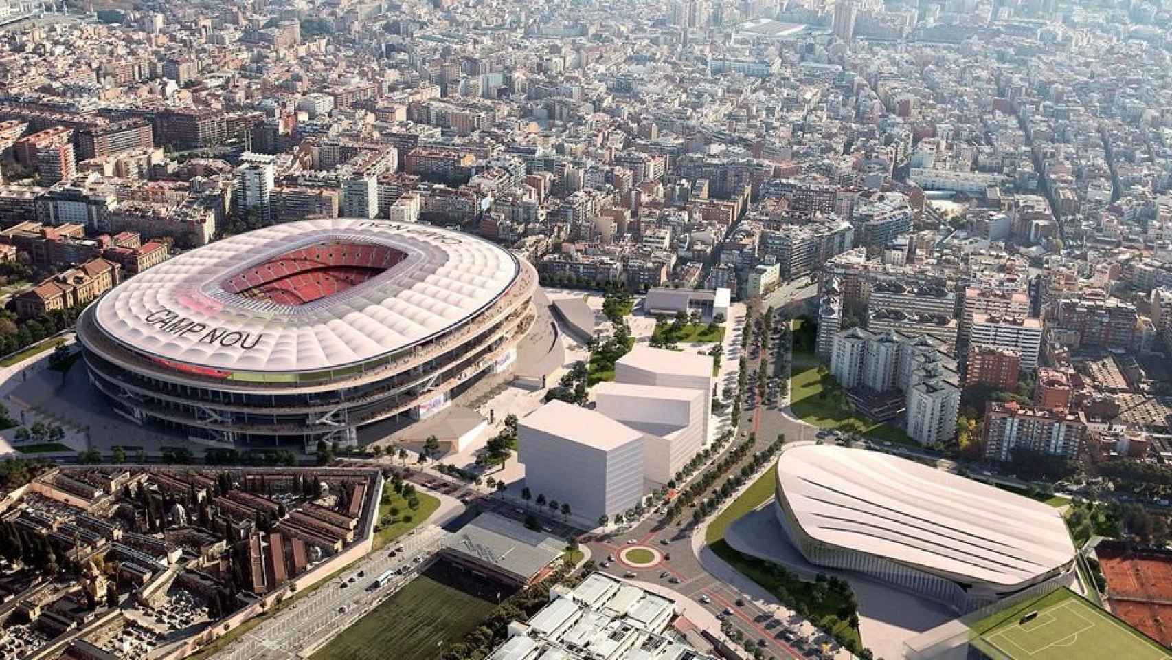 Esta es la maqueta de cómo quedará el Espai Barça / FCB