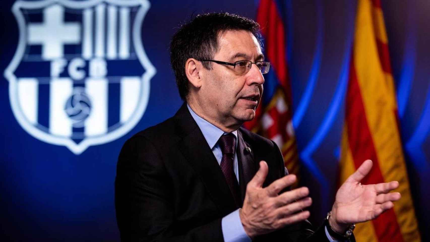 Una foto de Josep Maria Bartomeu, presidente del Barça / Twitter