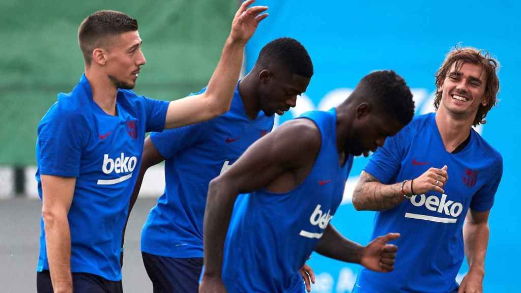 Samuel Umtiti recibe el alta médica y vuelve a la convocatoria / EFE