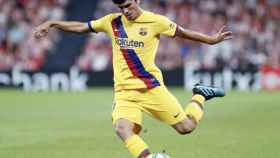 Una foto de Carles Aleñá durante el partido ante el Athletic Club / FCB