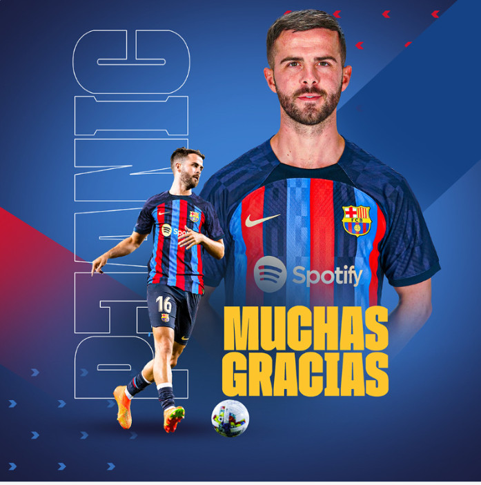 El Barça anuncia la marcha de Pjanic / FCB