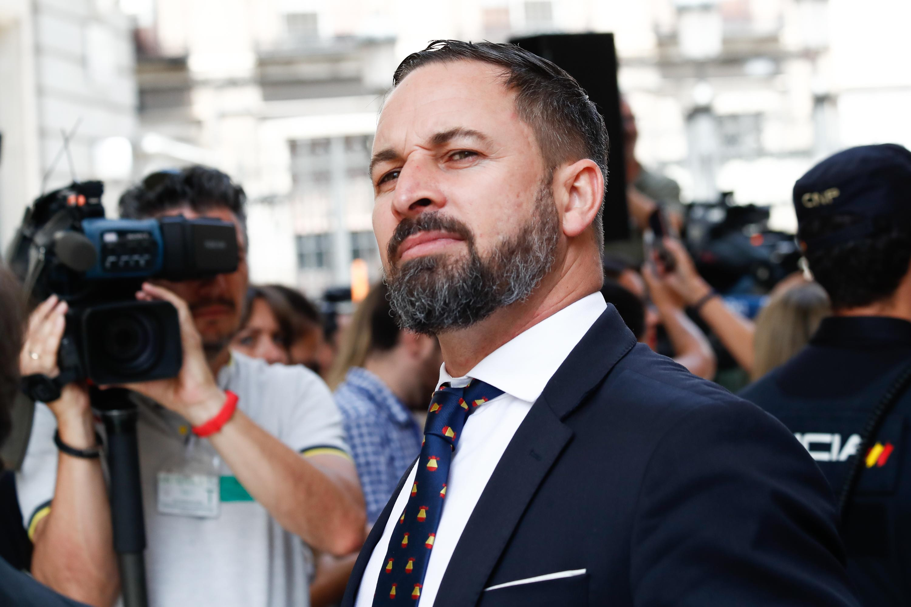 Santiago Abascal, líder de Vox / EUROPA PRESS