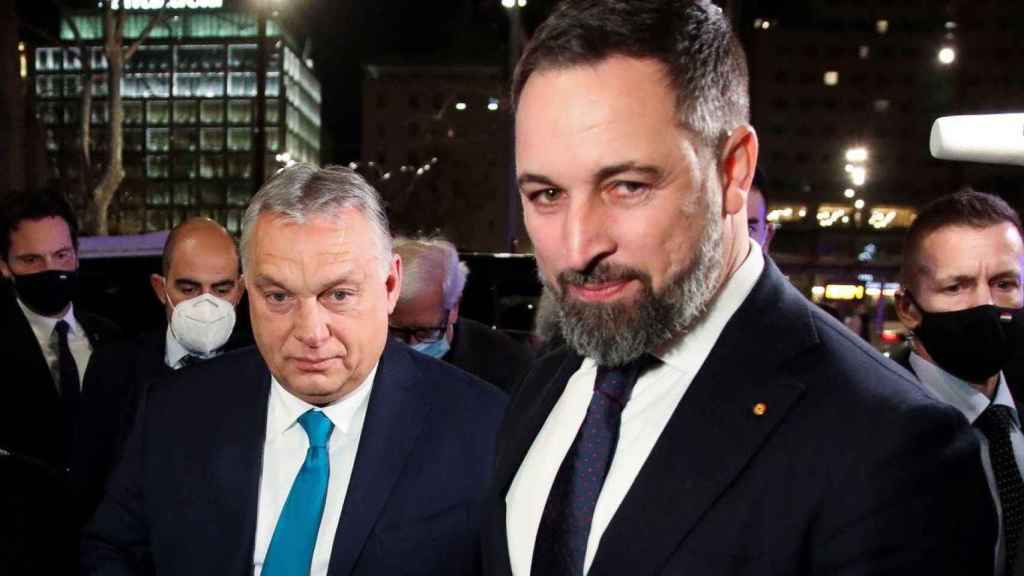 Victor Orbán y Santiago Abascal, en un reciente encuentro / EFE