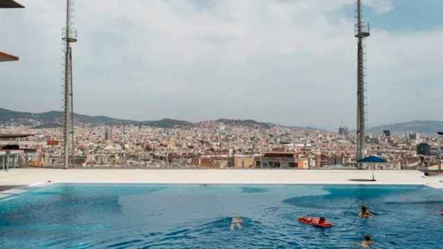 Las piscinas municipales de Montjuïc, en Barcelona / AYUNTAMIENTO DE BARCELONA