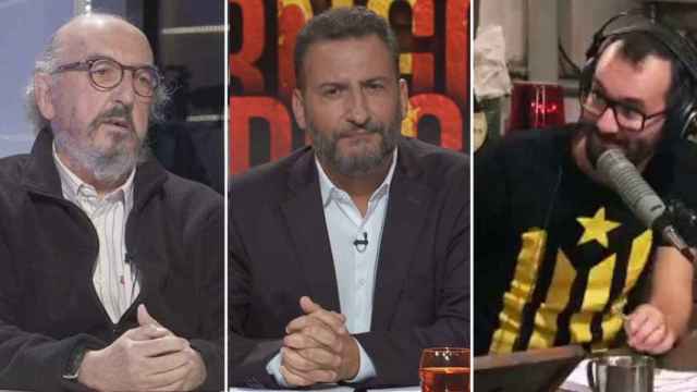 Jaume Roures, Toni Soler y Jair Domínguez / TV3 - CATALUNYA RÀDIO