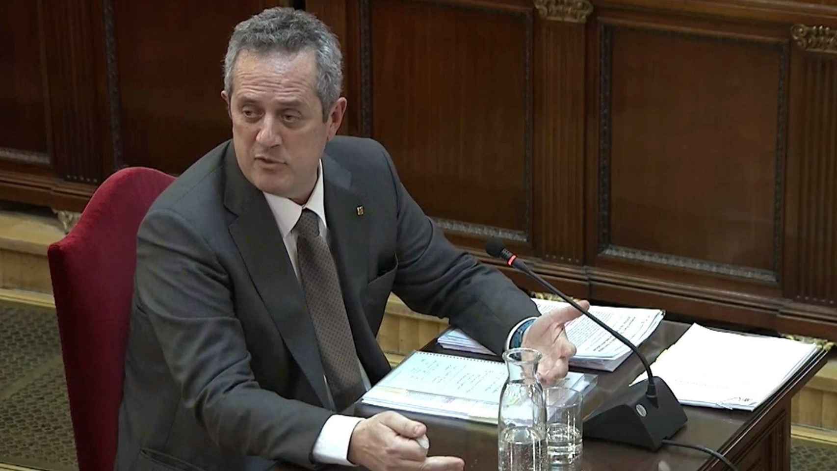 Joaquim Forn, respondiendo en el Tribunal Supremo / EFE