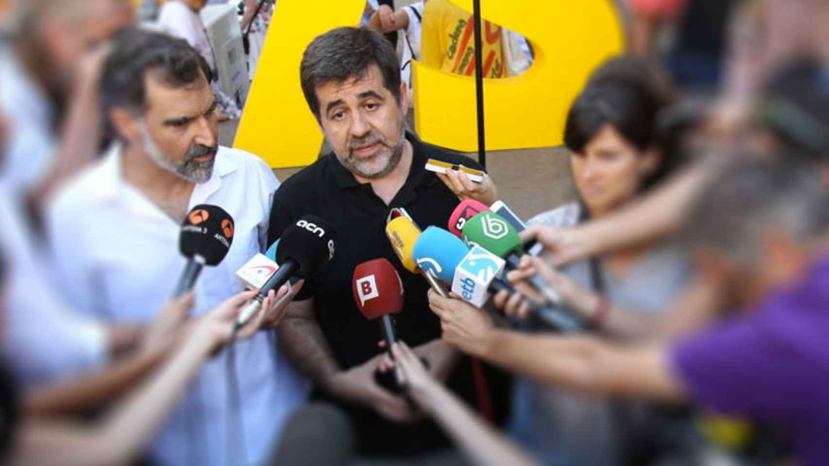 Jordi Sánchez, presidente de la entidad independentista ANC, en una imagen de archivo. / EFE