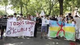 Una manifestación de jóvenes migrantes tutelados y extutelados / EP