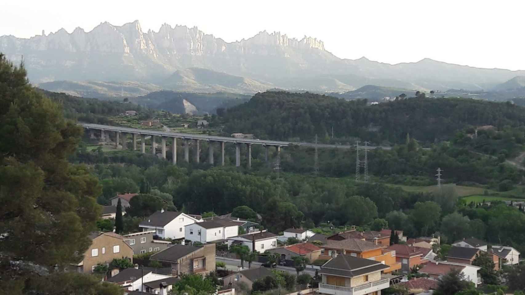 Urbanización Marquet Paradís, en Pont de Vilomara, donde han asesinado a una mujer / GOOGLE MAPS