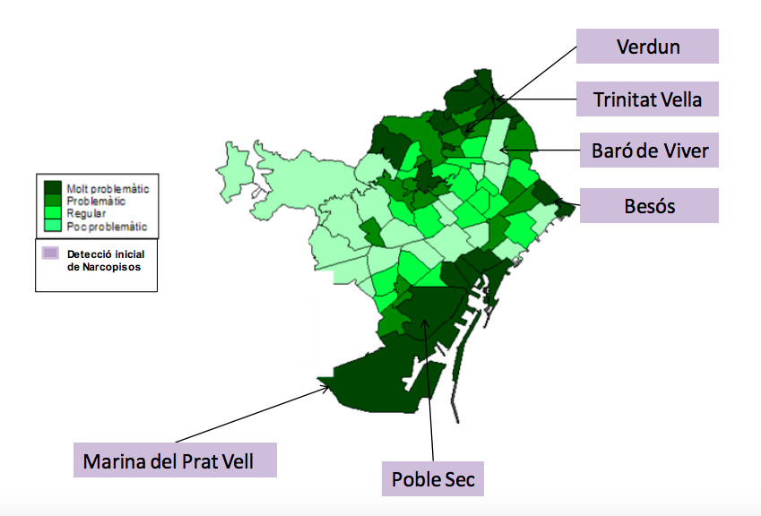 consumo drogas barcelona