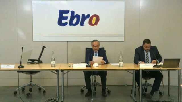 Antonio Hernandez Callejas (izq.), presidente de Ebro Foods / EP