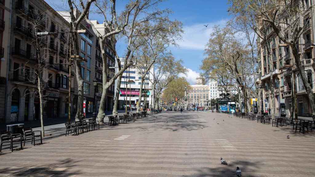 Imagen de las Ramblas, uno de los atractivos turísticos de Cataluña / EP