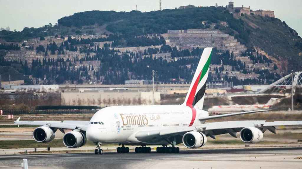 Imagen de un Airbus A380 en el aeropuerto de Josep Tarradellas Barcelona-El Prat / CG