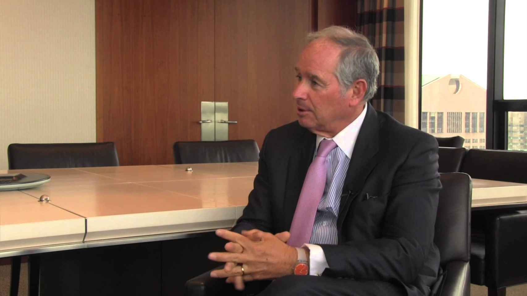 Stephen Schwarzman, presidente y CEO del fondo Blackstone