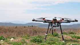 Un dron a punto de despegar en el BCN Drone Center, en Moià (Barcelona) / CEDIDA