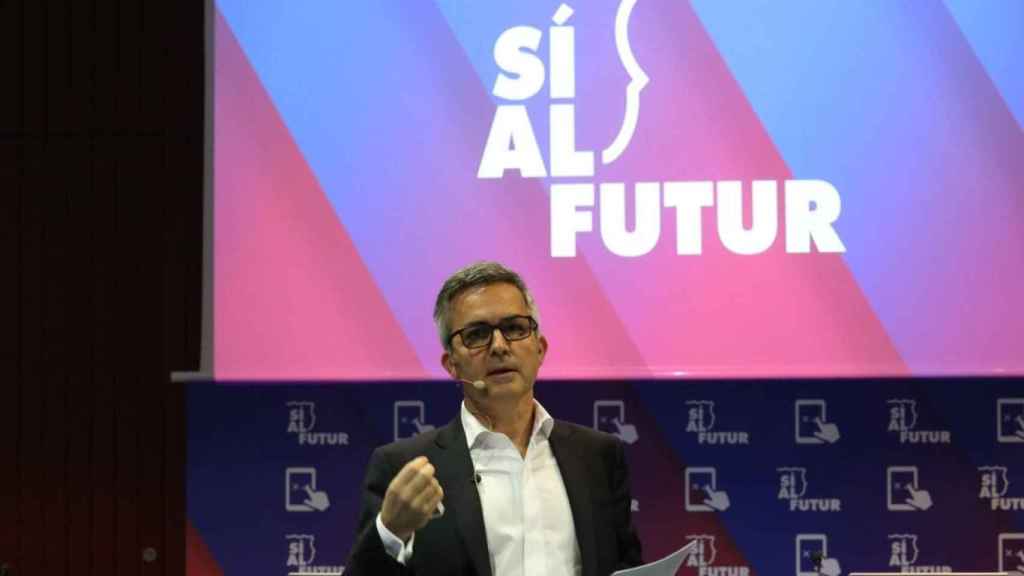 Víctor Font en un acto de 'Sí al Futur' / EFE