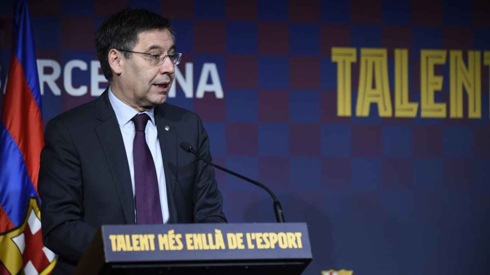 Bartomeu en un acto como presidente del Barça / FC Barcelona