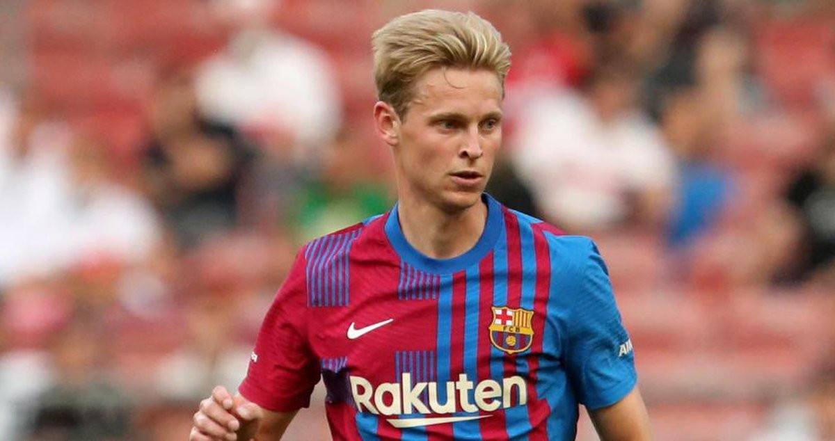 Frenkie De Jong en la actual pretemporada del Barça / Redes