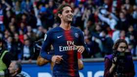 Adrien Rabiot, sonriente en un partido del PSG / INSTAGRAM